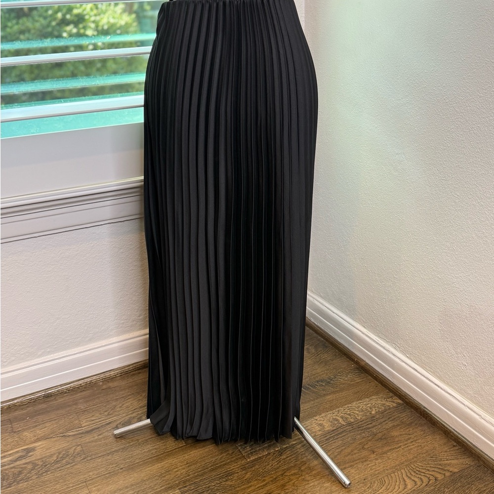 Mango Classic Black Maxi Skirt